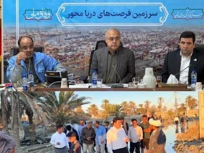 بازدید مدیر عامل صندوق بیمه حوادث طبیعی ساختمان از مناطق در سیل زده استان هرمزگان؛
